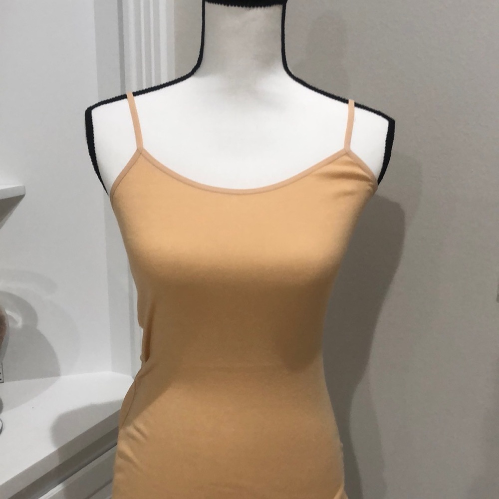 Letarte Maui Tan Camisole spaghetti strap tank